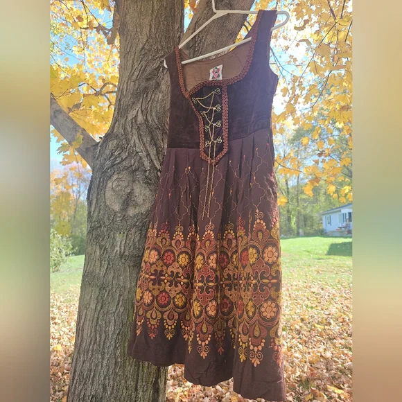 Rare German Heller Salzburger Trachten Renaissance Dress size small - Picture 10 of 10